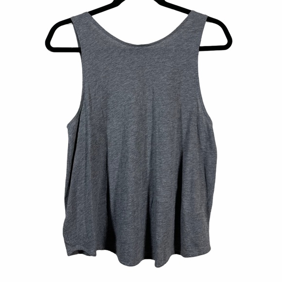 PINK Tank Top XS Gray Blue LOVE PINK - Picture 6 of 6